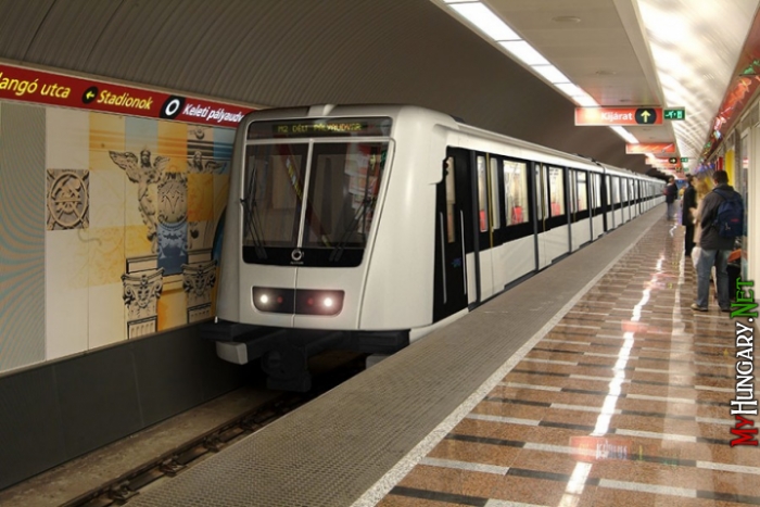 Вагон метро в Будапеште
